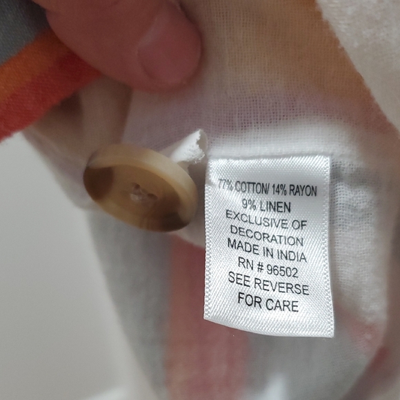 Striped Yellow and Blue Midi Dress - Picture 12 of 16